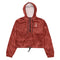 Guards &God Vertical Rusty Women’S Crop Windbreaker